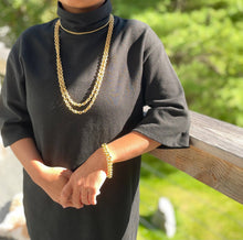 Load image into Gallery viewer, 18k gold plated brass chain
