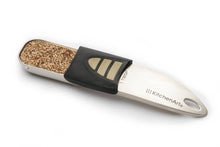 Load image into Gallery viewer, KitchenArt measuring spoon with spices on a white background
