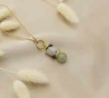 Load image into Gallery viewer, Lena stone stack necklace
