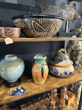 Load image into Gallery viewer, Oversized Hand-Thrown Lidded Pottery Canister
