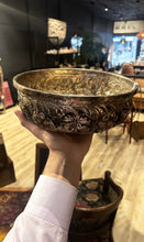 Load image into Gallery viewer, silver plated grape motif bowl
