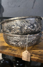 Load image into Gallery viewer, silver plated grape motif bowl
