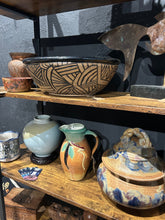 Load image into Gallery viewer, Oversized Hand-Thrown Lidded Pottery Canister
