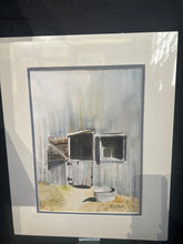 Load image into Gallery viewer, Handpainted Watercolor of a Vintage Barn by E.L. Bush
