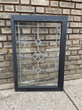Load image into Gallery viewer, Antique Beveled Leaded Glass Window
