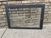 Load image into Gallery viewer, Antique Beveled Leaded Glass Window
