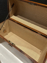 Load image into Gallery viewer, vintage storage trunk with lock and key 
