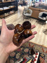 Load image into Gallery viewer, vintage wood napkin rings
