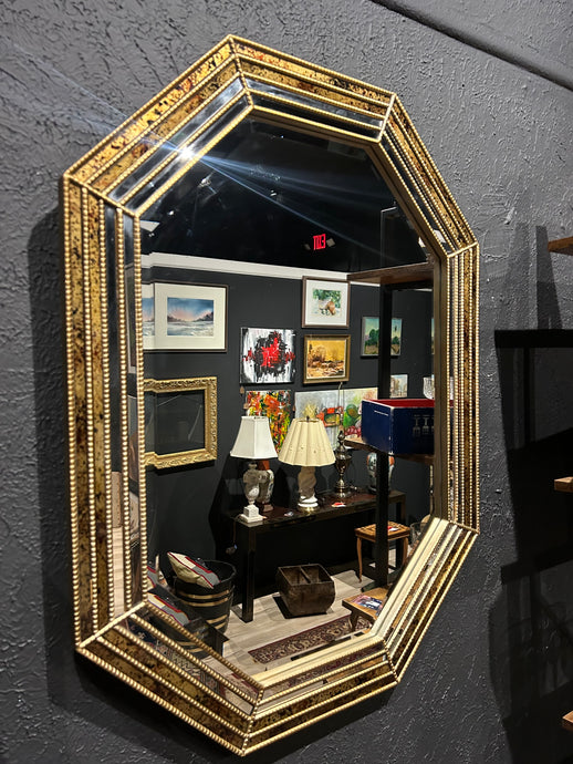 Vintage Art Deco Great Gatsby Style Mirror