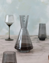 Load image into Gallery viewer, Smoky Glass Decanter
