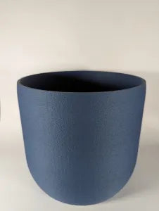 The Holt Planter 10 inch in Navy Blue