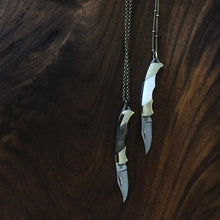Load image into Gallery viewer, Harlow Pocket Knife Necklace
