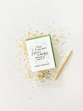 Load image into Gallery viewer, Magic Christmas - Letterpress Holiday Card
