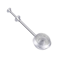 Load image into Gallery viewer, 2-in-1 Stainless Steel Fine Mesh Tea Infuser and Dusting Wand
