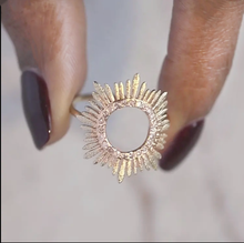 Load image into Gallery viewer, Spitfire Girl - Eclipse Aura Ring 14k gold plated
