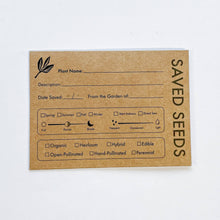 Load image into Gallery viewer, Seattle Seed Co. - Seed Saving Envelopes
