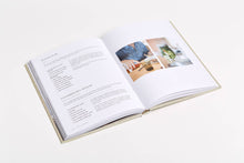 Load image into Gallery viewer, Open book with text and a photo on a white background
