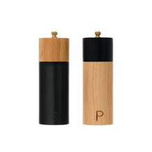 Load image into Gallery viewer, Two-Toned Salt &amp; Pepper Mills

