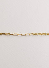Load image into Gallery viewer, Small Link Chain Necklace - 18k Gold Plated
