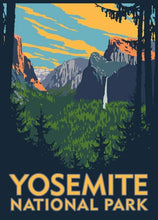 Load image into Gallery viewer, Yosemite National Park Luggage Tag 
