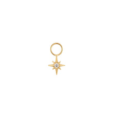 Load image into Gallery viewer, Quill Fine Jewelry &amp; Lifestyle - Gold Star Earring Charm
