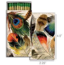 Load image into Gallery viewer, Matches with colorful feather design packaging
