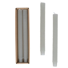 Load image into Gallery viewer, Hobnail Taper Candles - Set of 2
