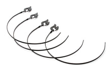 Load image into Gallery viewer, Black metal skewers on a white background
