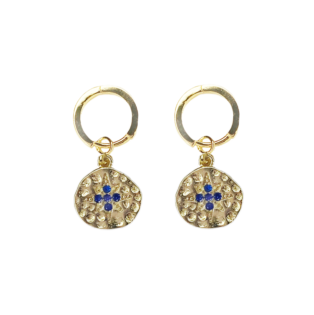 Spitfire Girl - Supernova Gold Huggie Earrings