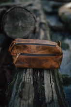 Load image into Gallery viewer, Buffalo Leather Toiletry Bag
