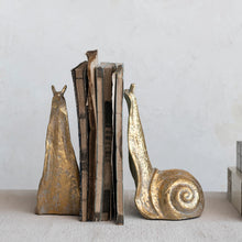 Load image into Gallery viewer, Cast Iron Snail Bookends
