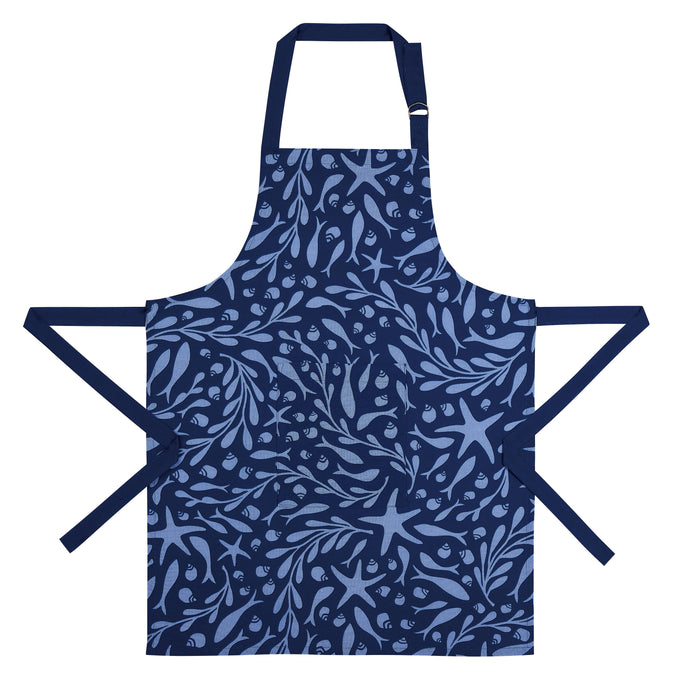 100% Cotton Tide Pool Apron designed by Kate Nelligan