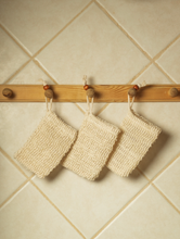 Load image into Gallery viewer, Compostable Sisal Soap Saver Bag
