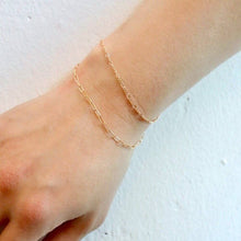 Load image into Gallery viewer, Alix Link Gold Chain Bracelet
