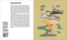 Load image into Gallery viewer, Illustration of a woman carrying a large pest control device on a beige background with text on the left.
