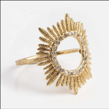 Load image into Gallery viewer, Spitfire Girl - Eclipse Aura Ring 14k gold plated
