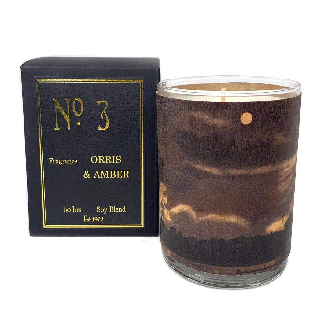 No 3 Orris And Amber Candle