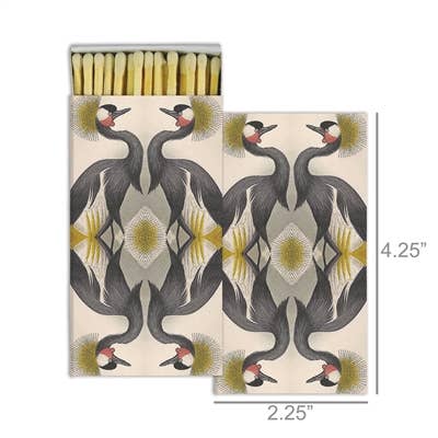Matches - Crested Cranes