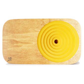 Yolk Yellow Wooden Sound System