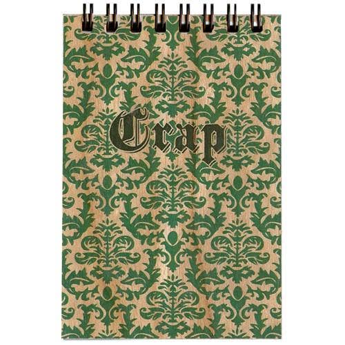 Wood Notepad - Crap