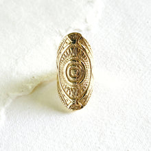 Load image into Gallery viewer, Bisjoux Sun Band Ring - Brass
