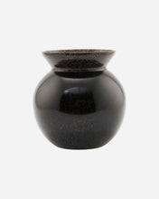 Load image into Gallery viewer, Chenna black stoneware vase
