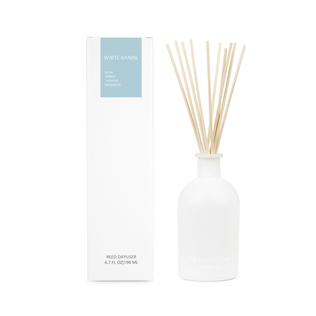 The Roosevelts Candle Co - White Sands Reed Diffuser