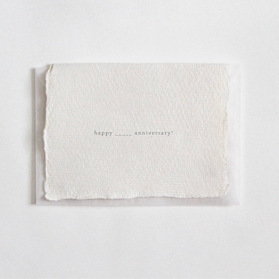 Happy Anniversary Mini Card