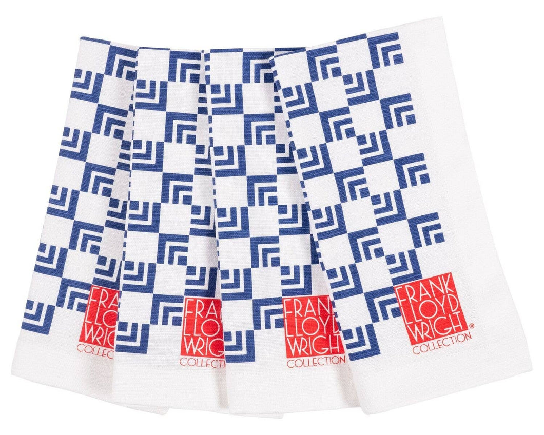 Frank Lloyd Wright Printed Napkin - Set of 4