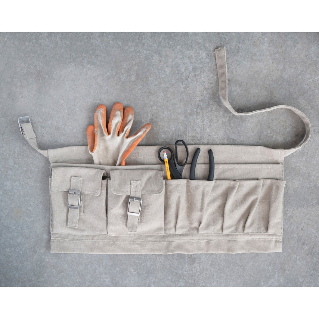 Cotton Canvas Half Garden Apron