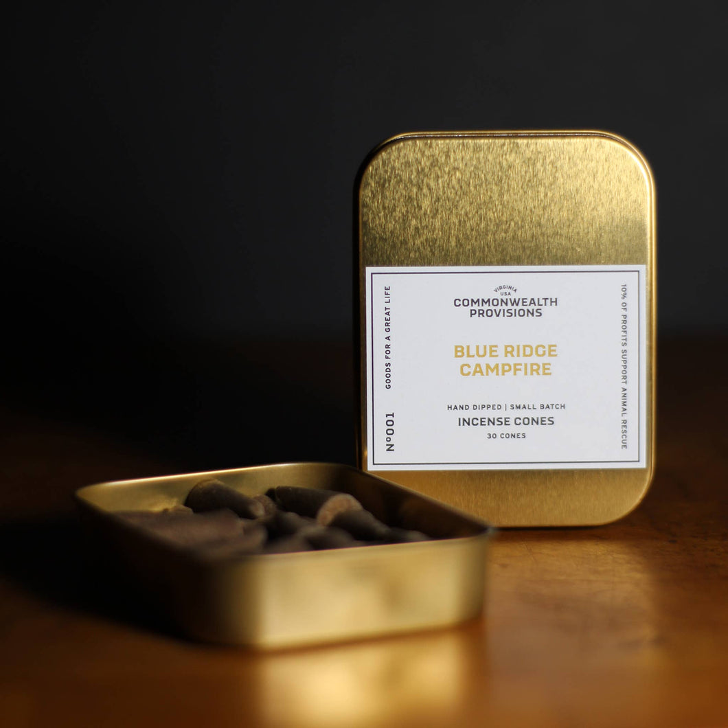 Incense Cones - Blue Ridge Campfire