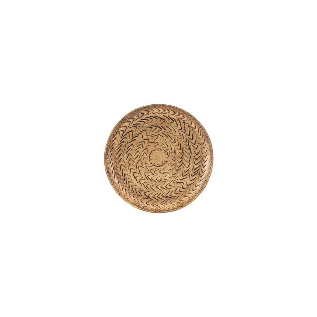 Rattan Tray in Brass - Small