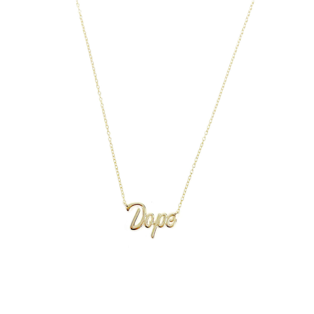 Dope Charm Gold Necklace