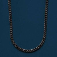 Load image into Gallery viewer, We Are All Smith - Black Titanium Curb Chain Necklace for Men
